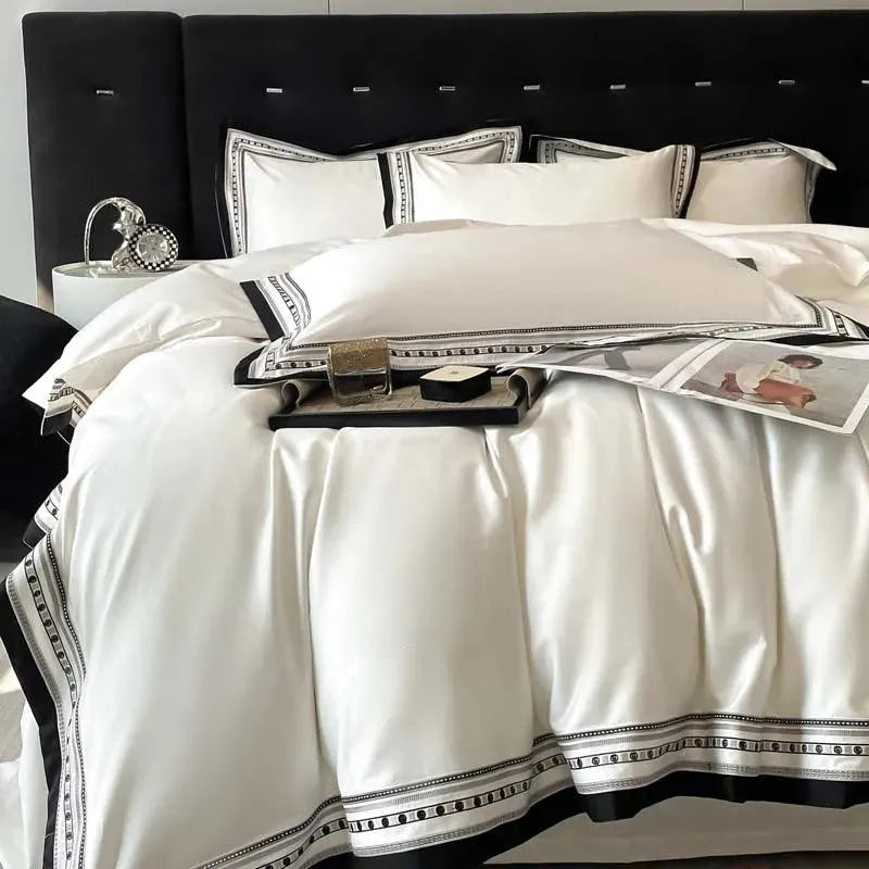 Sumptuous Serenity 1000TC Long Staple Cotton Duvet Cover Set - 图片 15