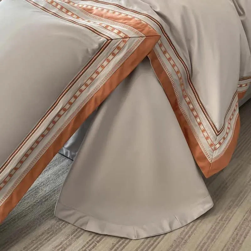 Sumptuous Serenity 1000TC Long Staple Cotton Duvet Cover Set - 图片 5