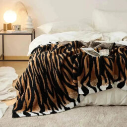 Tiger Stripe Throw Blanket