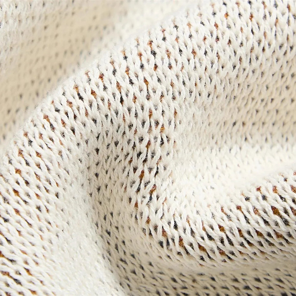 Tranquil Color Stripe Cotton Throw Blanket - 图片 8