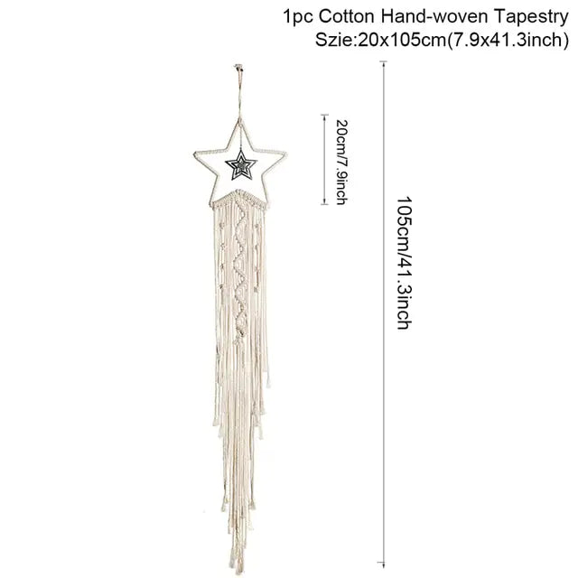 Wall Hanging Handwoven Boho Home Decor - 图片 4