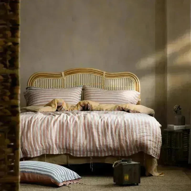 Washed Linen Duvet Cover Set - 图片 21