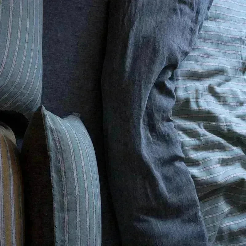 Washed Linen Duvet Cover Set - 图片 10